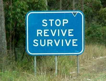 Stop, revive, Survive